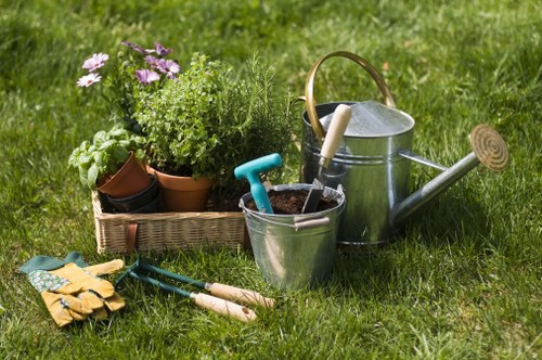 Booking process for professional garden services
